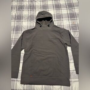 Grunden’s Gray Hooded Sweatshirt